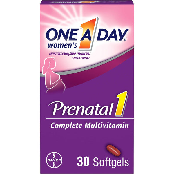 One A Day Women's Prenatal Multivitamin with Folic Acid; DHA and Iron; 30 Count EasyOptionXY LLC
