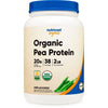Nutricost Organic Pea Protein Isolate Powder 2 lbs (Unflavored) EasyOptionXY LLC