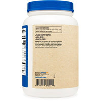 Nutricost Organic Pea Protein Isolate Powder 2 lbs (Unflavored) EasyOptionXY LLC