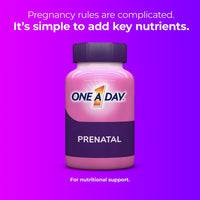 One A Day Women's Prenatal Multivitamin with Folic Acid; DHA and Iron; 30 Count EasyOptionXY LLC