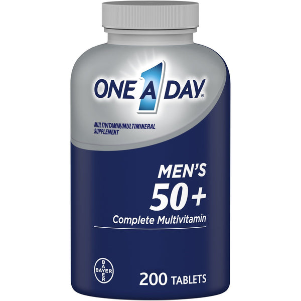 One A Day Men's 50+ Multivitamin Tablets for Men; 200 Count EasyOptionXY LLC
