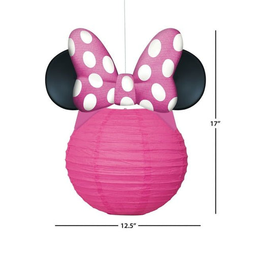 Minnie Mouse Round Paper Lanterns, 3ct EasyOptionXY LLC