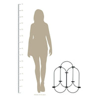 Woven Paths Farmhouse Metal Tea Light Candle Wall Holder EasyOptionXY LLC