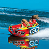 WOW Watersports Go Bot 3 Person Towable Water Tube For Pool and Lake (18-1050) Jupiter Gear
