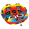 WOW Watersports Go Bot 3 Person Towable Water Tube For Pool and Lake (18-1050) Jupiter Gear