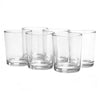 DIY Wedding Koyal Wholesale Candle Holder, Clear Glass, Pack of 12 EasyOptionXY LLC