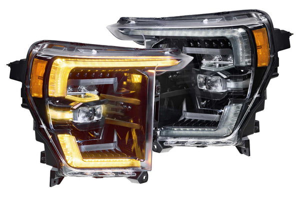Morimoto Ford F-150 (21-23) XB Hybrid LED Headlights - Amber DRL OffRoadUSA.com