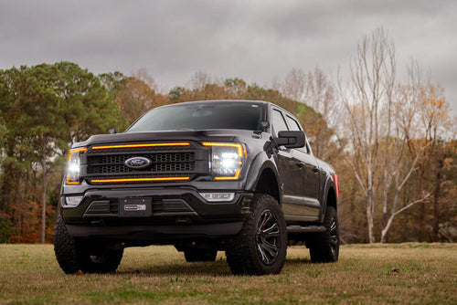 Morimoto Ford F-150 (21-23) XB Hybrid LED Headlights - Amber DRL OffRoadUSA.com