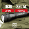 COAST G455 1630 Lumen Twist Focus LED Flashlight, 6 x AA Batteries Included, 21 oz. EasyOptionXY LLC
