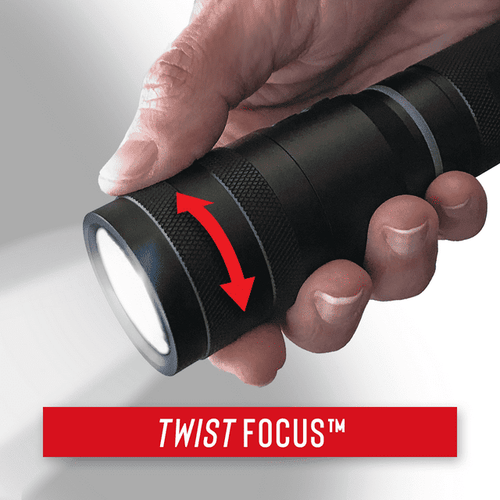 COAST G455 1630 Lumen Twist Focus LED Flashlight, 6 x AA Batteries Included, 21 oz. EasyOptionXY LLC