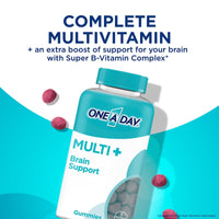 One A Day MULTI+ Brain Support Gummy Multivitamin; 100 Count EasyOptionXY LLC