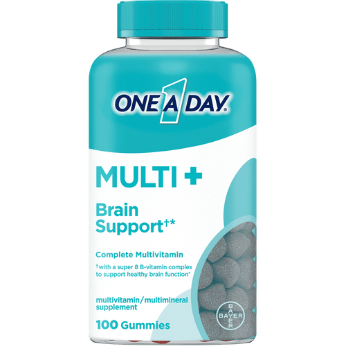 One A Day MULTI+ Brain Support Gummy Multivitamin; 100 Count EasyOptionXY LLC