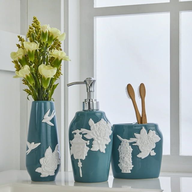 Vern Yip by SKL Home Floral Lanterns Vase EasyOptionXY LLC