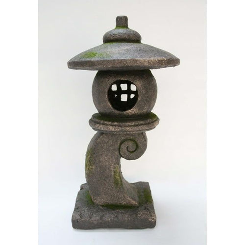 Hi-Line Gifts 23.5" Stone Multi Purpose Pagoda Lantern with Magnetic Door EasyOptionXY LLC