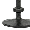Stonebriar Table Top 5" Traditional Cast Iron Candlestick Holder Set, Black, 2 Pieces EasyOptionXY LLC