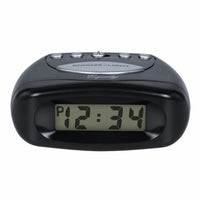 Equity 31003 Small Black Battery-Powered Digital Alarm Clock EasyOptionXY LLC