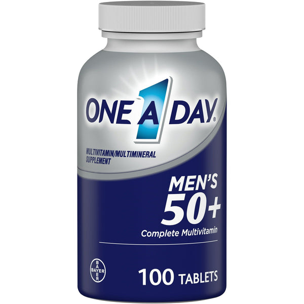 One A Day Men's 50+ Multivitamin Tablets for Men; 100 Count EasyOptionXY LLC