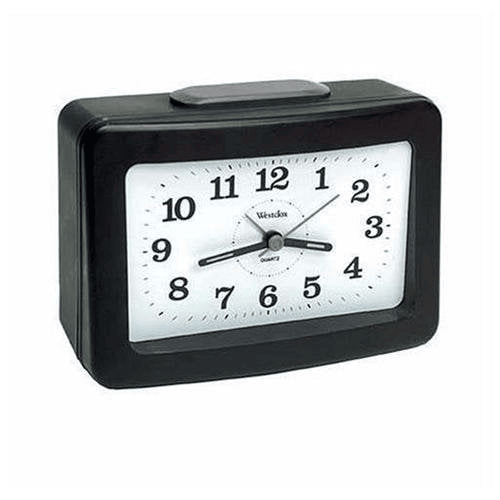 47550- Westclox Loud Bell QA Alarm Clock with Silent Movement EasyOptionXY LLC