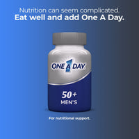 One A Day Men's 50+ Multivitamin Tablets for Men; 100 Count EasyOptionXY LLC