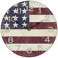 La Crosse Clock 404-2631F 12 inch Americana Quartz Analog Wall Clock EasyOptionXY LLC