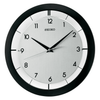 Seiko 11" St. James Brushed Metal Wall Clock, Modern, Analog, Quartz QXA520KLH EasyOptionXY LLC