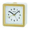 Seiko Gatsby Bedside Alarm Clock, White, Quartz, Analog, QHE082WLH EasyOptionXY LLC