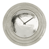 DecMode 24" Silver Aluminum Wall Clock EasyOptionXY LLC