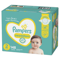 Pampers Swaddlers Hypoallergenic Soft Diapers - Size 2, 148 Count EasyOptionXY LLC