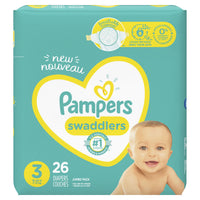 Pampers Swaddlers Diapers, Soft and Absorbent, Size 3, 26 Ct EasyOptionXY LLC