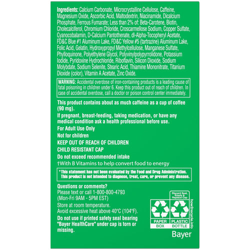 One A Day Energy Multivitamin Tablets for Men & Women; 50 Count EasyOptionXY LLC