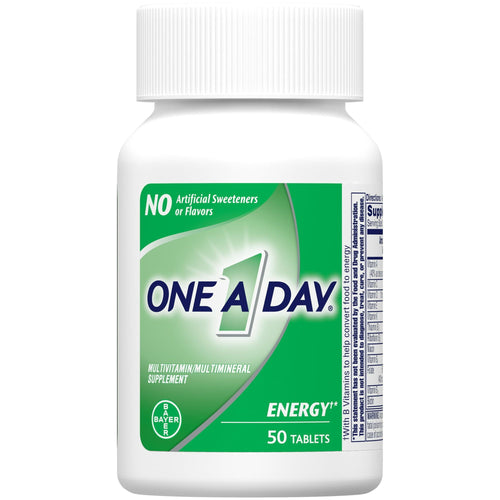 One A Day Energy Multivitamin Tablets for Men & Women; 50 Count EasyOptionXY LLC