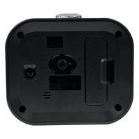 Seiko 4 inch Kyoda Beep Alarm Metallic Green Mid-Century Modern Analog Quartz Desk Clock QHE195MLH EasyOptionXY LLC