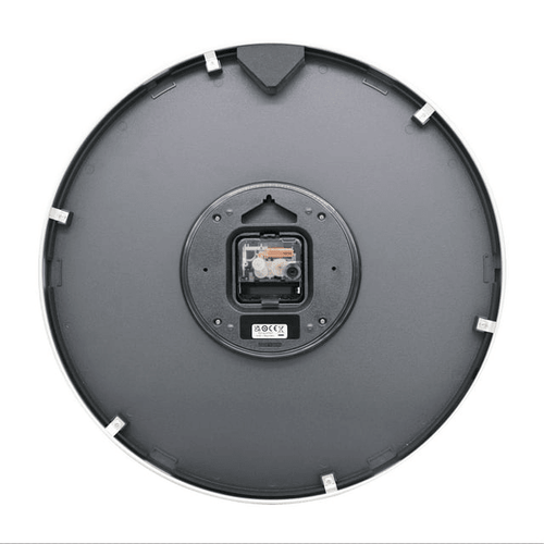 Seiko Stylish, Round, Noir Marble-Look Quartz Wall Clock, Round, Black, QXA760PLH EasyOptionXY LLC