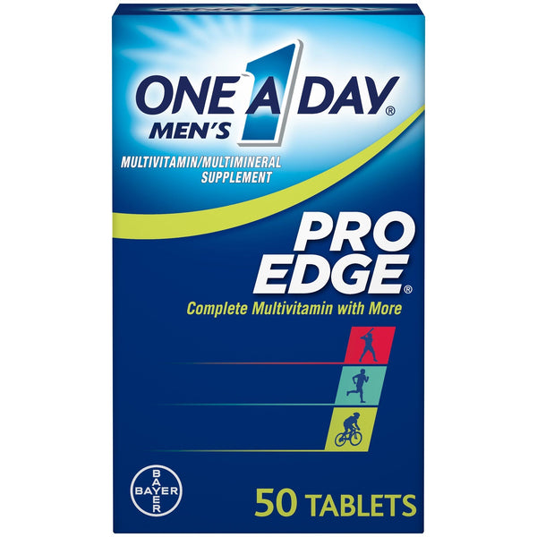 One A Day Men's Pro Edge Multivitamin Tablets for Men; 50 Count EasyOptionXY LLC