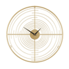 DecMode 20" Gold Metal Open Frame Swirl Wall Clock EasyOptionXY LLC