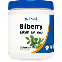 Nutricost Bilberry Powder 250 Grams - Gluten Free & Non-GMO Supplement EasyOptionXY LLC