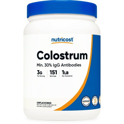 Nutricost Colostrum Powder (1 LB), 151 Servings - Non-GMO Supplement EasyOptionXY LLC