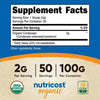 Nutricost Organic Cordyceps Powder 100 Grams - USDA Certified Organic Supplement EasyOptionXY LLC