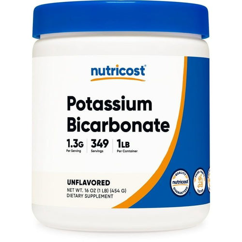 Nutricost Potassium Bicarbonate Supplement (1 LB) - 1.3G Per Serving, Non-GMO, Gluten Free EasyOptionXY LLC