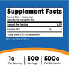 Nutricost L-Lysine Powder 500 Grams - Pure, Non-GMO, Gluten Free Supplement EasyOptionXY LLC