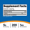 Nutricost L-Arginine Powder 1KG - 5g Per Serving, Non-GMO and Gluten Free Supplement EasyOptionXY LLC
