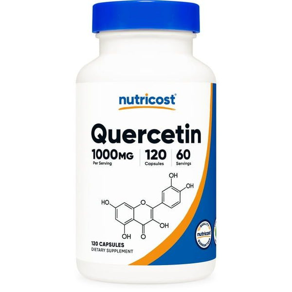 Nutricost Quercetin 1000mg, 120 Capsules - 60 Servings, 500mg Per Capsule, Vegetarian Supplement EasyOptionXY LLC