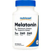 Nutricost Melatonin 3mg, 240 Tablets - 3mg Per Serving, Non-GMO, Gluten Free Supplement EasyOptionXY LLC
