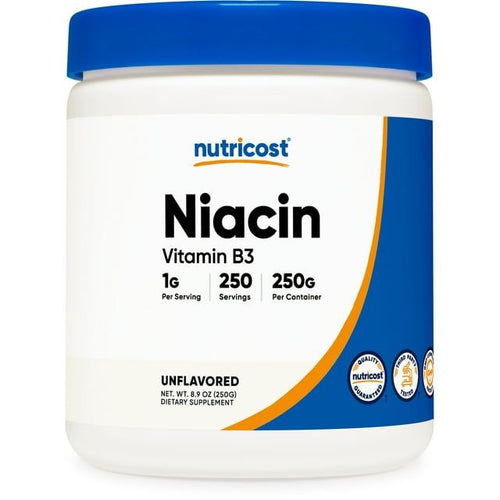 Nutricost Niacin (Vitamin B3) Powder 250 Grams - 1G Per Serving EasyOptionXY LLC