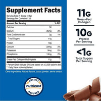 Nutricost Grass-Fed Collagen Powder 1LB (Chocolate) - Non-GMO, Gluten Free Supplement EasyOptionXY LLC