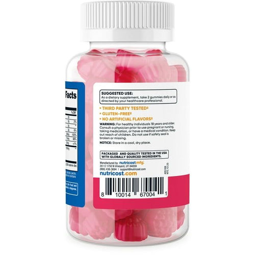 Nutricost Elderberry, 90 Gummies - with Vitamin C and Zinc - Gluten Free Supplement EasyOptionXY LLC