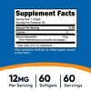 Nutricost Astaxanthin 12mg, Non-GMO and Gluten Free, 60 Softgels, Health Supplement EasyOptionXY LLC