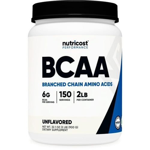 Nutricost BCAA Powder 2:1:1 (Unflavored) 150 Servings- Amino Acid Supplement EasyOptionXY LLC