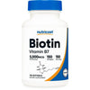 Nutricost Biotin (5,000mcg) Supplement with Coconut Oil 150 Softgels EasyOptionXY LLC