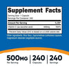 Nutricost Vitamin C 500mg, 240 Capsules, Vegetarian, Gluten Free & Non-GMO EasyOptionXY LLC
